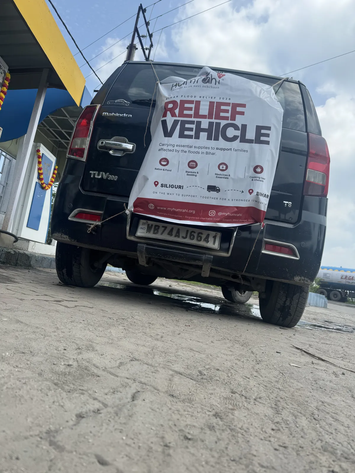 Bihar, September 2026: the Humrahi Relief Vehicle